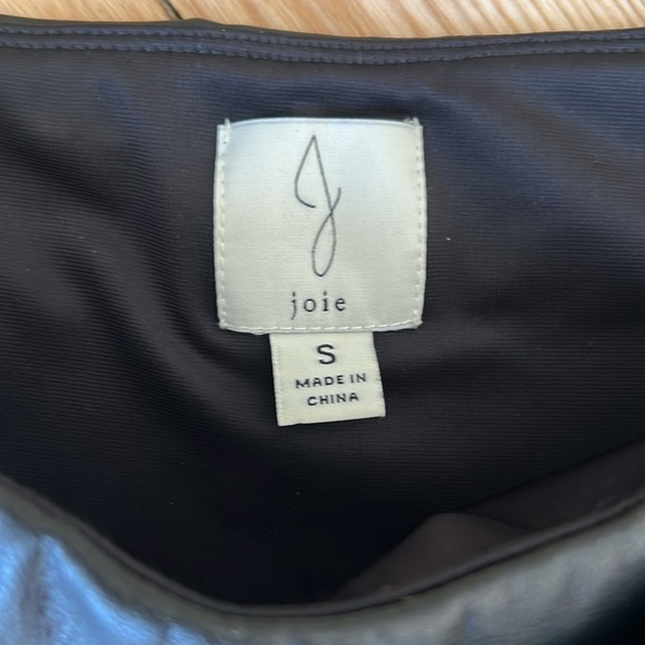 Black Vegan Leather Patchwork Pants - Picture 5 of 5